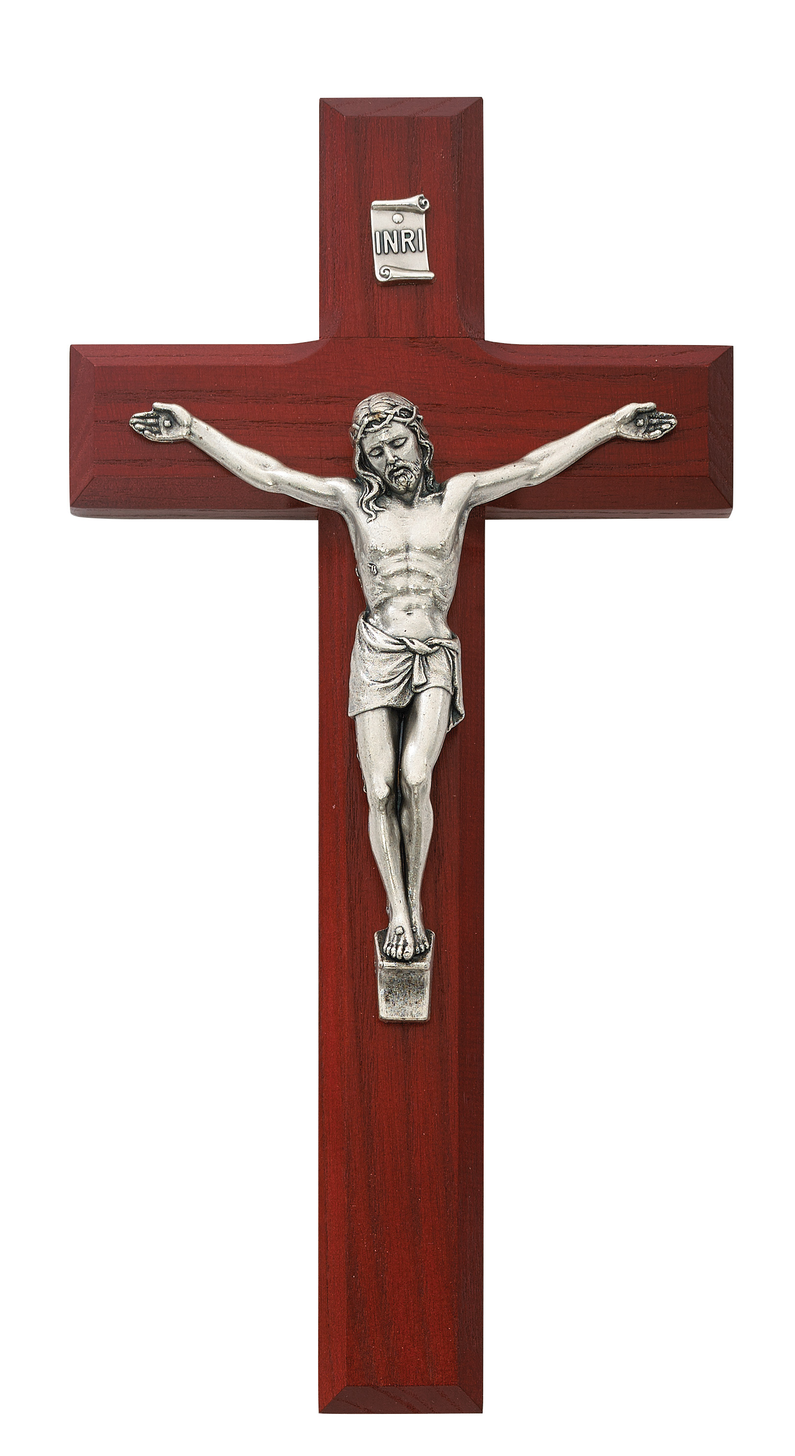 8 in. Cherry Crucifix