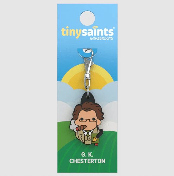 Tiny Saints Charm G.K. Chesterton
