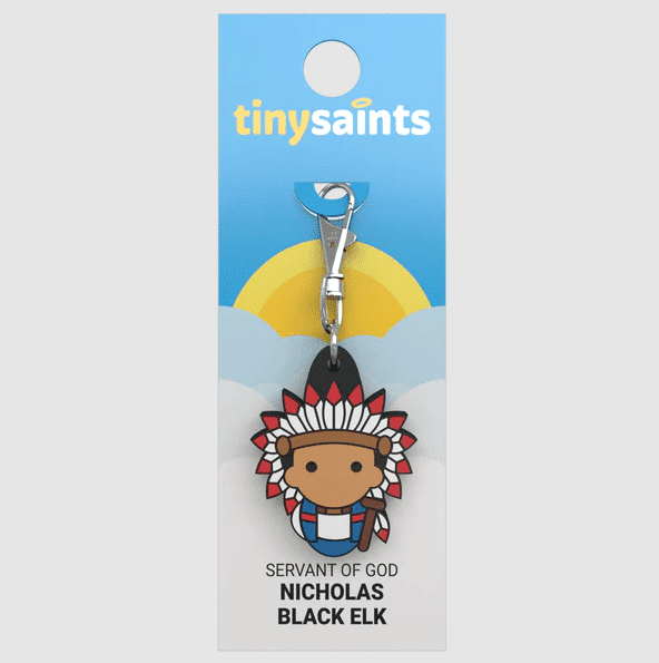 Tiny Saints Charm Nicholas Black Elk
