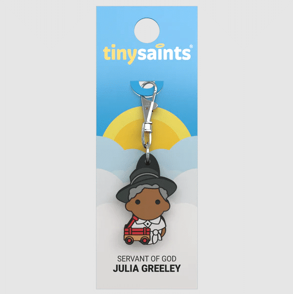 Tiny Saints Charm Julia Greeley