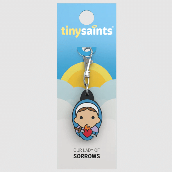 Tiny Saints Charm Mary Our Lady of Sorrows