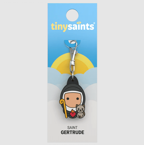 Tiny Saints Charm St. Gertrude