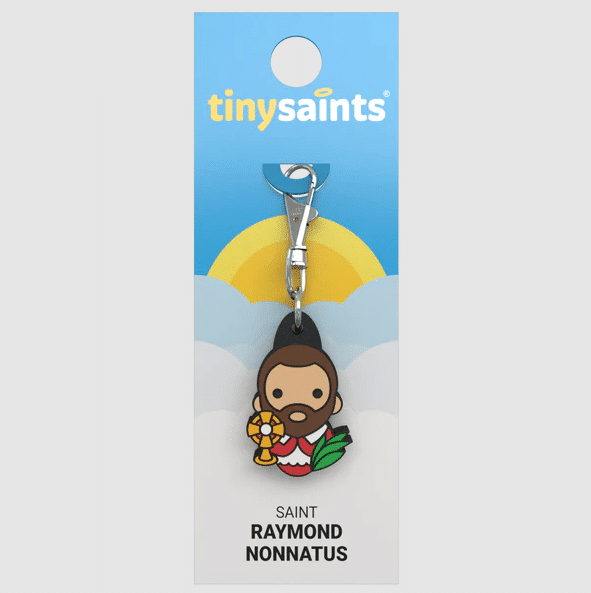 Tiny Saints Charm St. Raymond Nonnatus