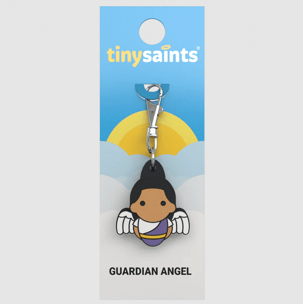 Tiny Saints Charm Guardian Angel Medium