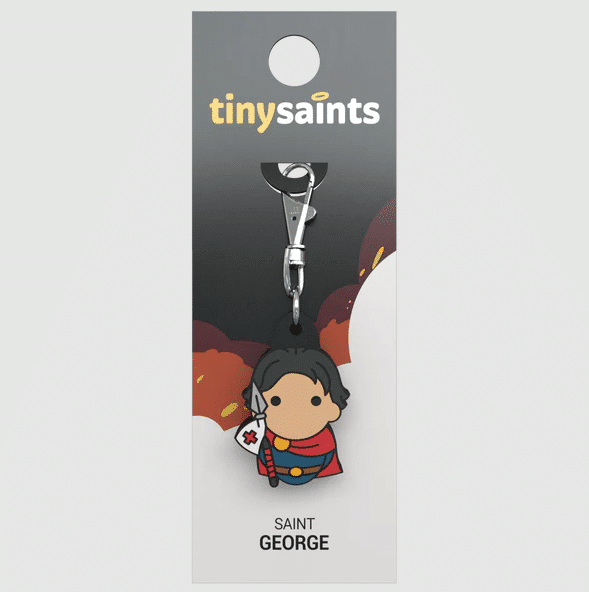 Tiny Saints Charm St. George Firebreaker