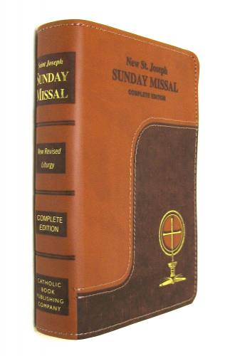 Sunday Missal St. Joseph Regular Print Dura-Lux Brown