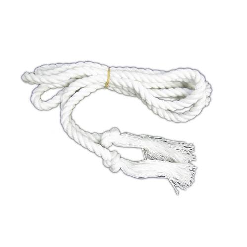 Cincture Server Knotted Rope 100 Cotton - 205C-WH - Cinctures