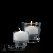 Votive Candle 4 Hour ezLite Clear Individual