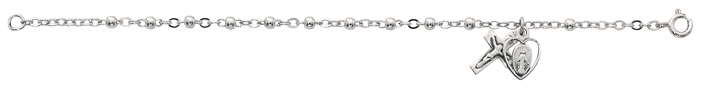 6.5 IN All Sterling Bracelet