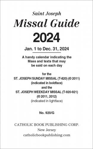 2024 St. Joseph Missal Guide
