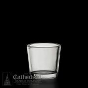 Votive Candle Glass 10 Hour Clear 1 Dozen