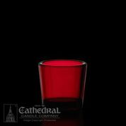 Votive Candle Glass 10 Hour Ruby 1 Dozen