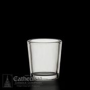 Votive Candle Glass 15 Hour Clear 1 Dozen