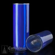 Blue Reusable Glass Globe ( 5, 6, 7-Day) 1 Case