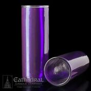Purple Reusable Glass Globe ( 5, 6, 7-Day) 1 Case
