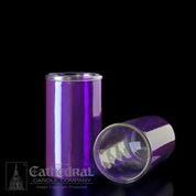 Purple Reusable Glass Globe ( 3-Day) 1 Case
