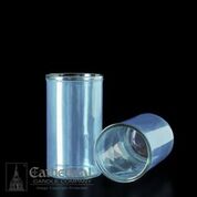 Light Blue Reusable Glass Globe ( 3-Day) 1 Case