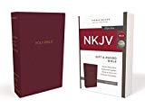 New King James Version Bible Leather-Look Burgundy