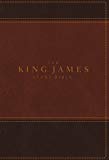 King James Version Study Bible Leathersoft Brown
