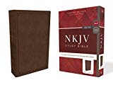 New King James Version Study Bible Leathersoft Brown