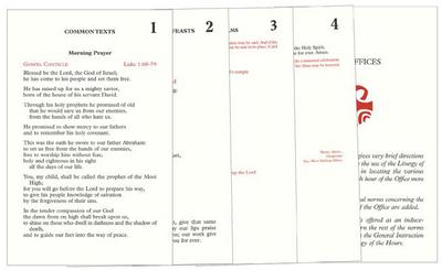 Liturgy of the Hours Inserts