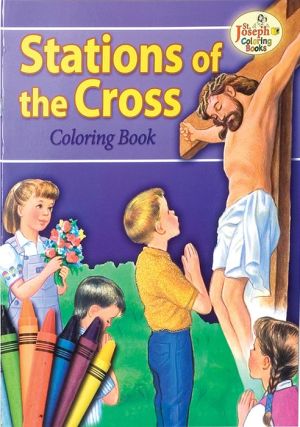 Coloring Book about the Stations of the Cross