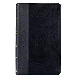 King James Version Bible Giant Print Standard Black Faux Leather