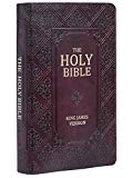 Bible King James Version Giant Print  Dark Brown Faux Leather