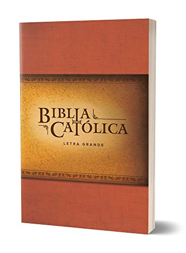 La Biblia Catolica: Edicion Letra Grande Roja