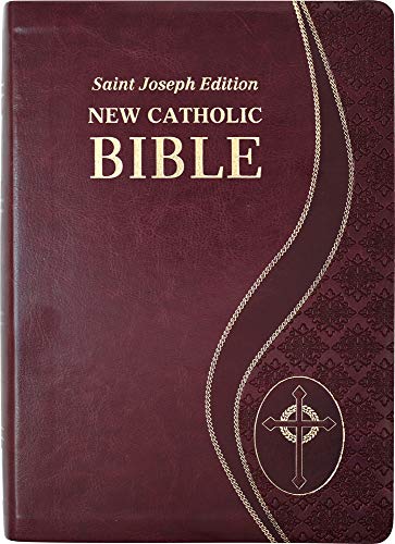 St. Joseph New Catholic Bible Giant Type Burgundy