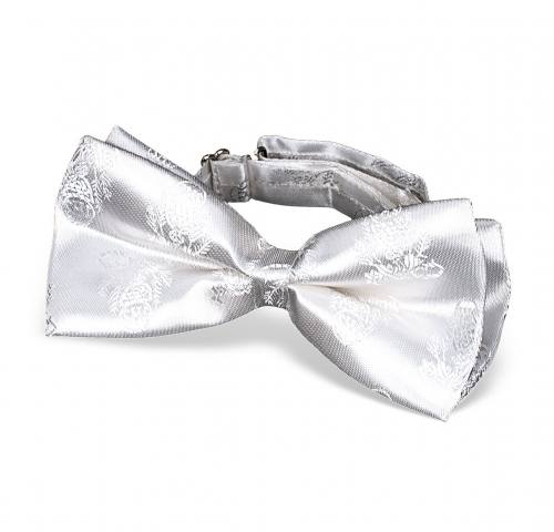 First Communion Clip-On Bow Tie White