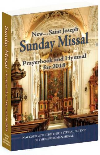 St Joseph Sunday Missal Prayerbook and Hymnal for 2018 St Joseph Sunday Missal Prayerbook and Hymnal for 2018