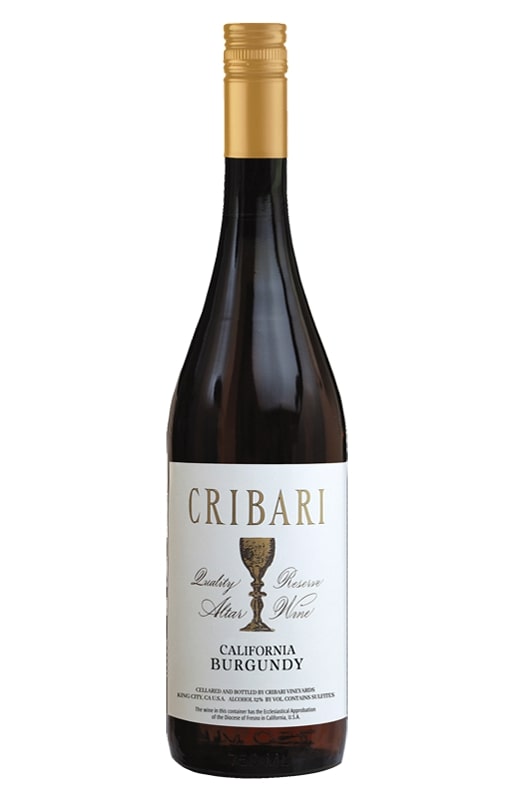 Cribari Premium Altar Wine Burgundy 750ml Case of 12