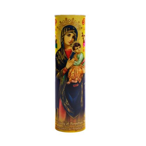 Mary Our Lady of Perpetual Help Flameless LED Candle