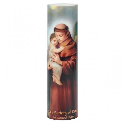 St. Anthony Flameless LED Candle