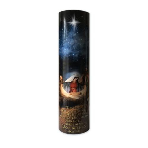 The Nativity Holy Family Flameless LED Candle