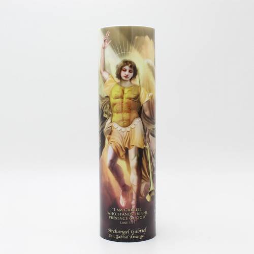 St. Gabriel the Archangel Flameless LED Candle