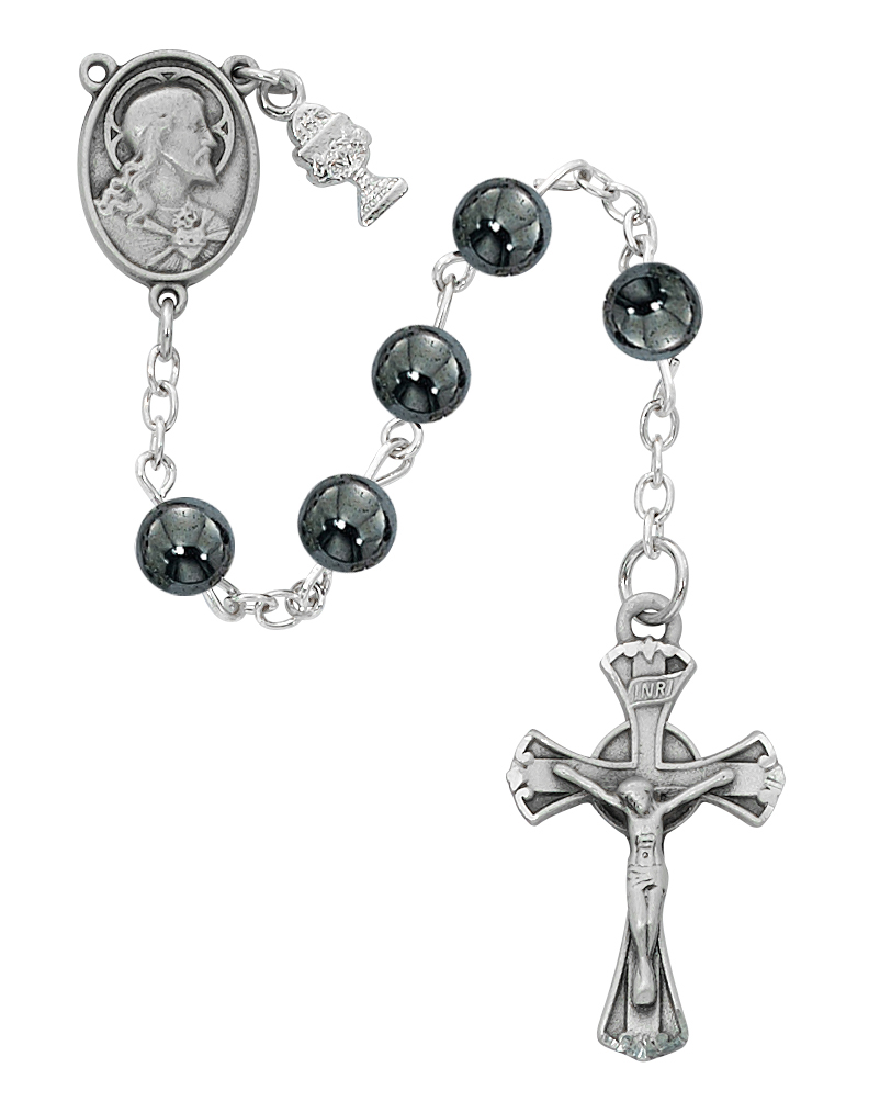 Hematite Communion Rosary