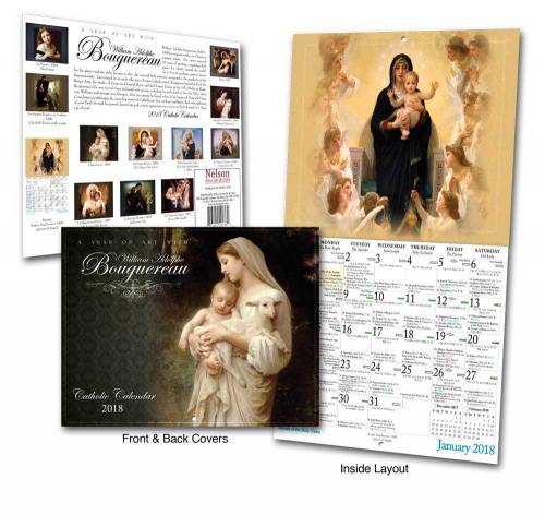 2018 Bouguereau Wall Calendar 2018 Bouguereau Wall Calendar