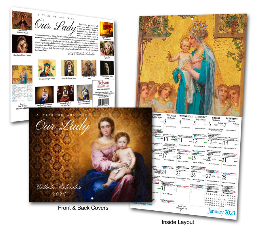 Catholic Liturgical Calendar 2023: Inspirational