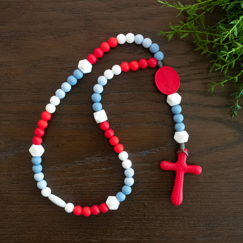 Chews Life Teething Rosary Divine Mercy