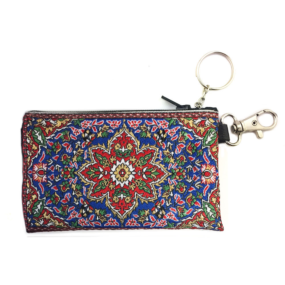 Rosary Case Flower Tapestry 5 3/4 x 2 3/4