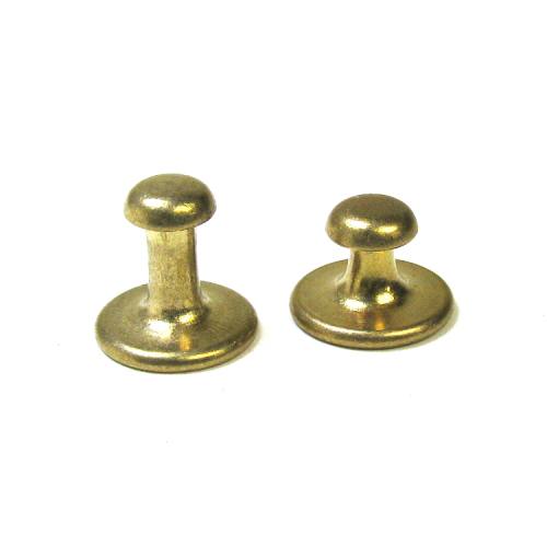 Collar Stud Button Gold