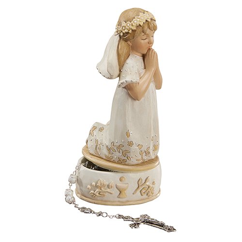 First Communion Remembrance Keepsake Box Girl