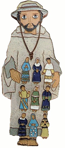 Saint Andrew's Abbey Ceramics St. Donald Ogilvy Daughters Plaque