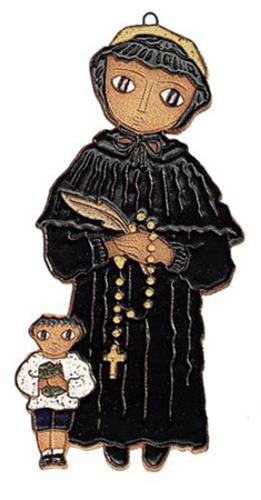 Saint Andrew's Abbey Ceramics St. Elizabeth Ann Seton Plaque