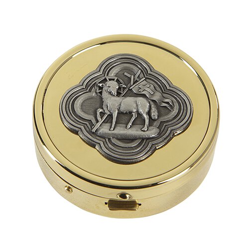 Pyx Agnus Dei Gold Plated