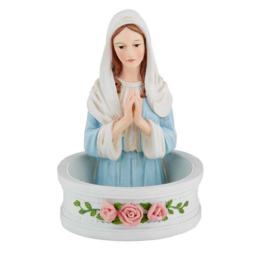 Madonna Rosary Holder