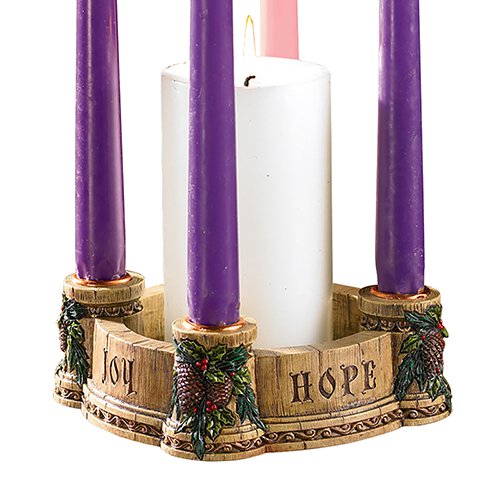 Hope Peace Joy Love Advent Wreath