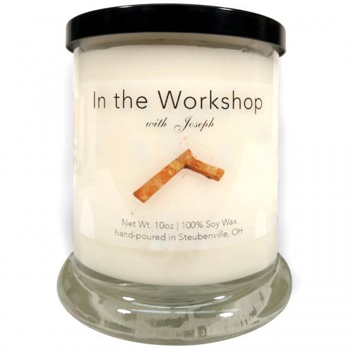 Scented Candle In The Workshop with Joseph Cedar and Nutmeg
